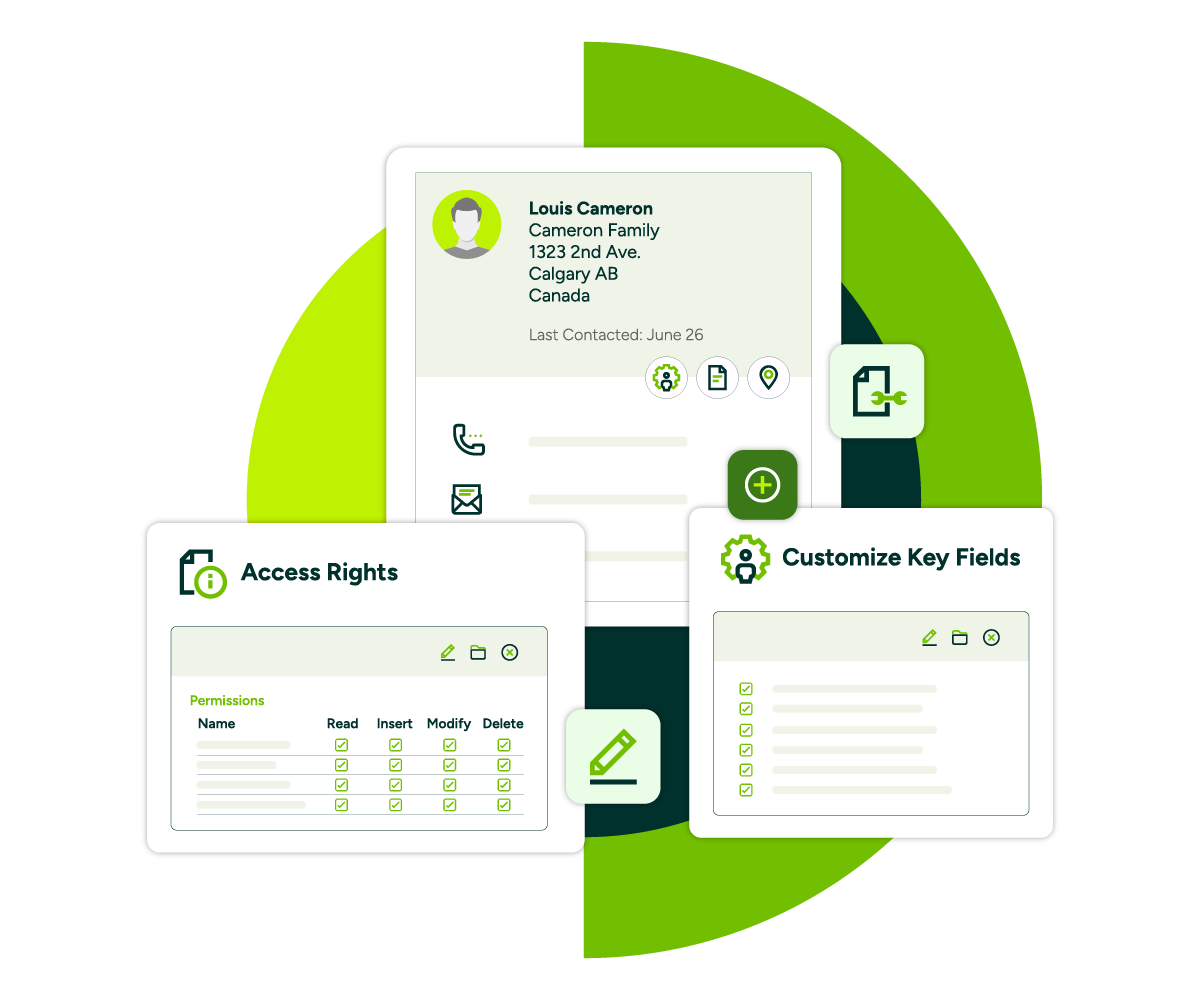 Database management CRM